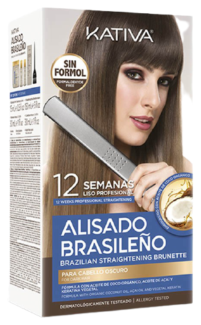 Brazilian Straightening Kit Dark Hair